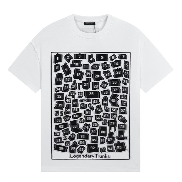 ルイヴィトン コピー Ｔシャツ レジェンダリートランク コットン 2色 LOUIS VUITTON