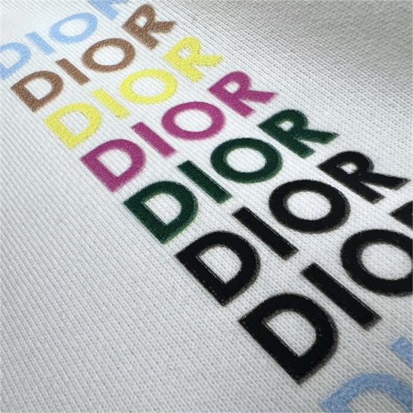 ディオール 偽物 パーカー Multiシグネチャー プリント 純綿生地 DIOR