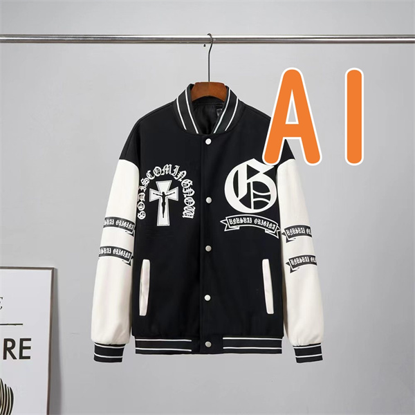 クロムハーツCHROME HEARTS コピー ジャケット 梵文 ロゴ ユニセックス オーバーサイズ 