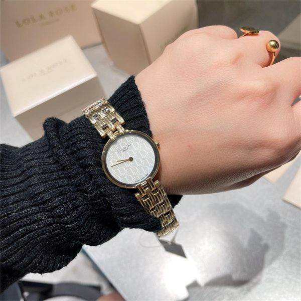 DIOR スーパーコピー 腕時計 D44-120 バギラ ラウンドフェイス モノグラム ロゴ ディオール