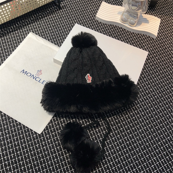 MONCLER コピー 帽子 定番 ロゴ ワッペン ファー モンクレール