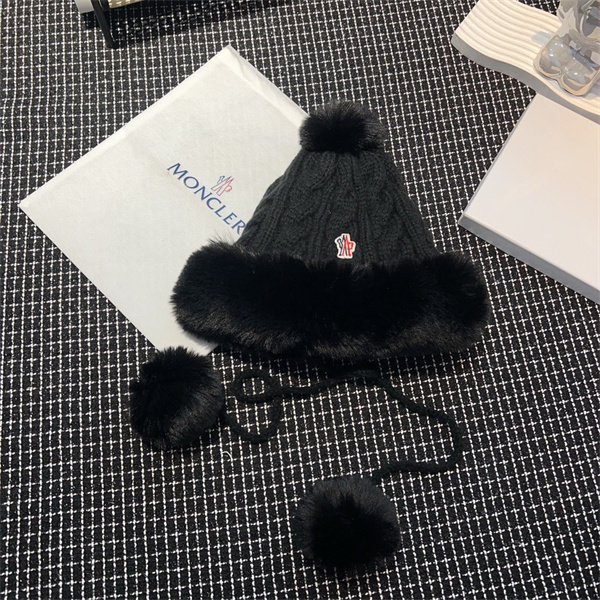 MONCLER コピー 帽子 定番 ロゴ ワッペン ファー モンクレール
