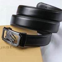 BURBERRY バーバリー コピー ベルト クラシカルバックルゴムベルト ロゴ 透かし彫り