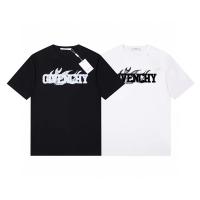 2023シーズン ジバンシィ コピー Ｔシャツ 炎 ロゴ プリント コットン生地 GIVENCHY