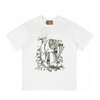 BALENCIAGA ｘ GUCC1 スーパーコピー Ｔシャツ コラボ ウサギ 落書き プリント 純綿生地