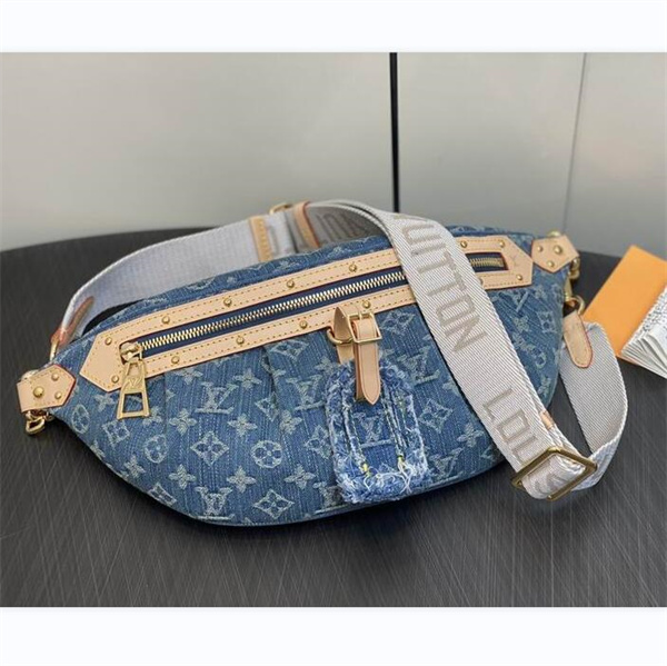 M46837 LOUIS VUITTON コピー バムバック High Rise デニム ルイヴィトン