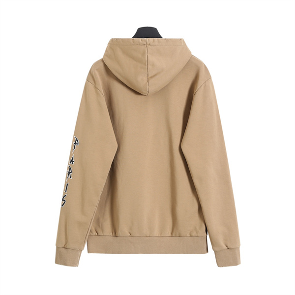 バレンシアガ スーパーコピー パーカー メタルプリント ロゴ BALENCIAGA フーディ ユニセックス 