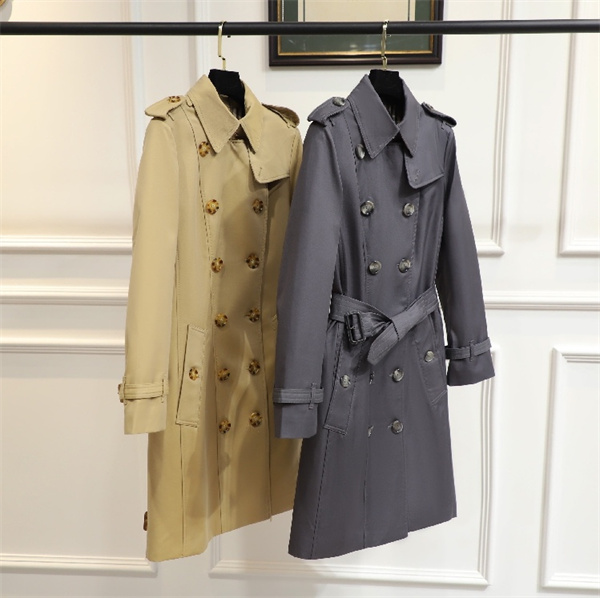 BURBERRY コピー トレンチコート 2色 レディース チェック柄 芸能人愛用 バーバリー 