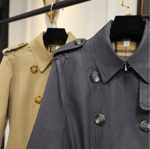 BURBERRY コピー トレンチコート 2色 レディース チェック柄 芸能人愛用 バーバリー 