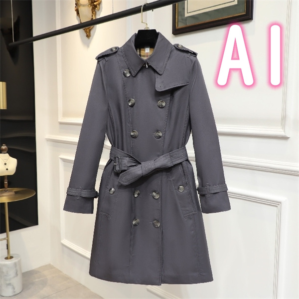 BURBERRY コピー トレンチコート 2色 レディース チェック柄 芸能人愛用 バーバリー 