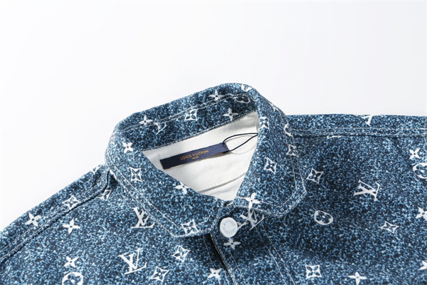 LOUIS VUITTON コピー デニムジャケット  モノグラム グラデーションカラー ルイヴィトン