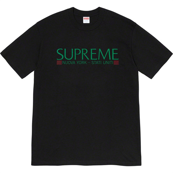 SUPREME コピー Tシャツ ロゴ プリント 2色 ユニセックス シュプリーム
