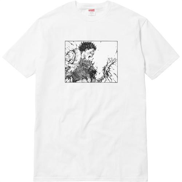 『AKIRA』x SUPREME コピー Tシャツ コラボ 漫画 破壊感 衝撃  AKIRA ARM シュプリーム