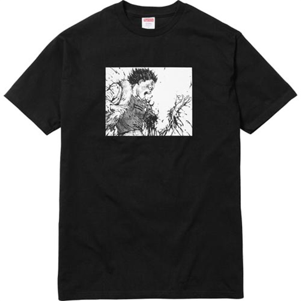 『AKIRA』x SUPREME コピー Tシャツ コラボ 漫画 破壊感 衝撃  AKIRA ARM シュプリーム