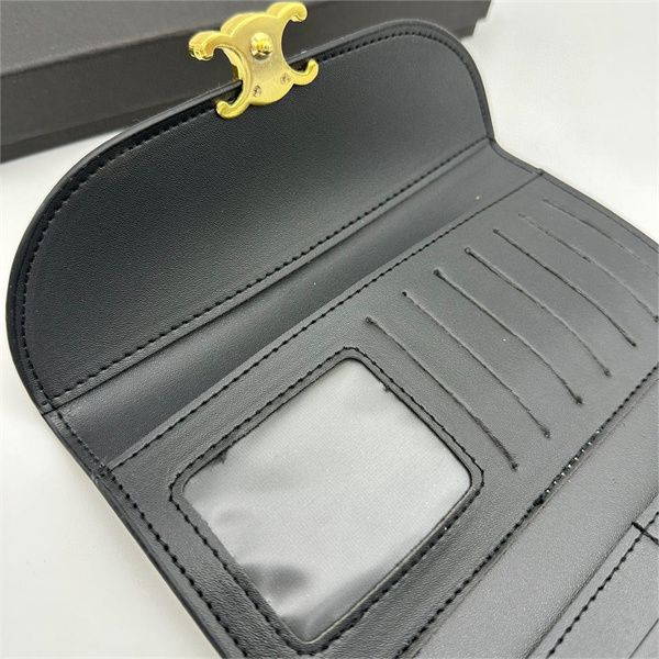 セリーヌ スーパーコピー 三つ折り財布 モノグラム ロゴ カード収納 小銭収納 CELINE 