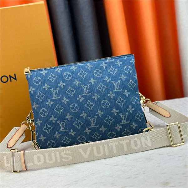 M24564 LOUIS VUITTON スーパーコピー ショルダーバッグ Coussin クッサン PM  デニム ルイヴィトン