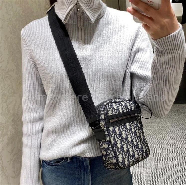DIOR スーパーコピー ショルダーバッグ 取り外し可能ストラップ付き Oblique ディオール レザー