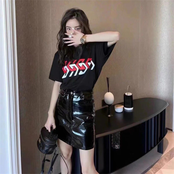  GUCCI スーパーコピー ミラー プリント 2色 コットン 通気性 カジュアルスタイル