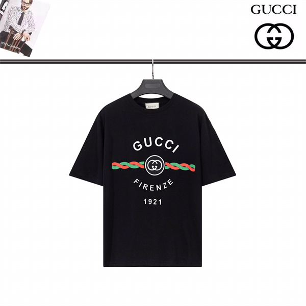 GUCCI 偽物 Ｔシャツ インターロッキングG FIRENZE 1921 コットン