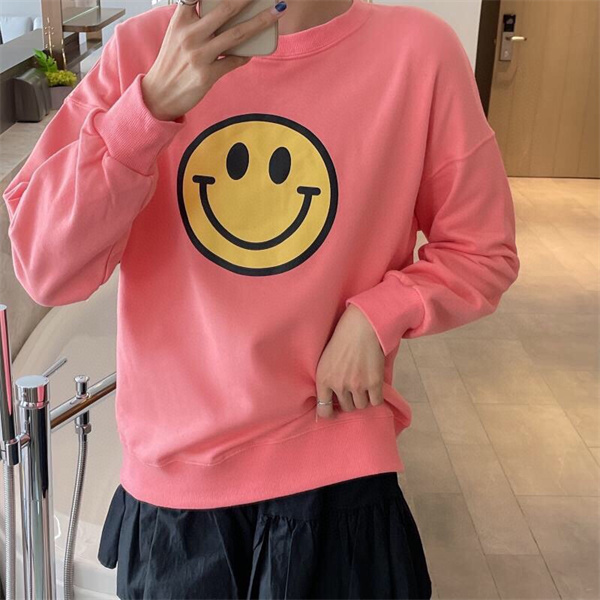 smiley ｘ LOEWE コピー トレーナー Best mood everyday プリント ロエベ