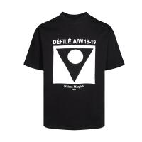 Maison Margiela メゾン マルジェラ コピー Ｔシャツ ＭＭ6 三角 ロゴ プリント 男女兼用 純綿