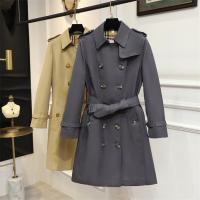 BURBERRY コピー トレンチコート 2色 レディース チェック柄 芸能人愛用 バーバリー