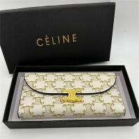 セリーヌ スーパーコピー 三つ折り財布 モノグラム ロゴ カード収納 小銭収納 CELINE
