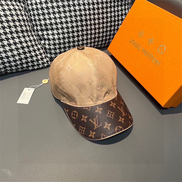 LOUIS VUITTON コピー キャップ モノグラム 柄 ロゴ 刻印 ルイヴィトン 調節可能