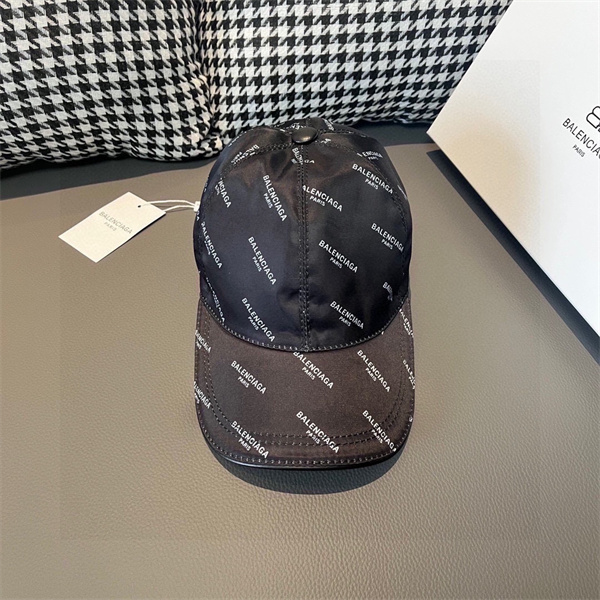 BALENCIAGA コピー キャップ モノグラム ロゴ 純綿生地 調節可能 バレンシアガ