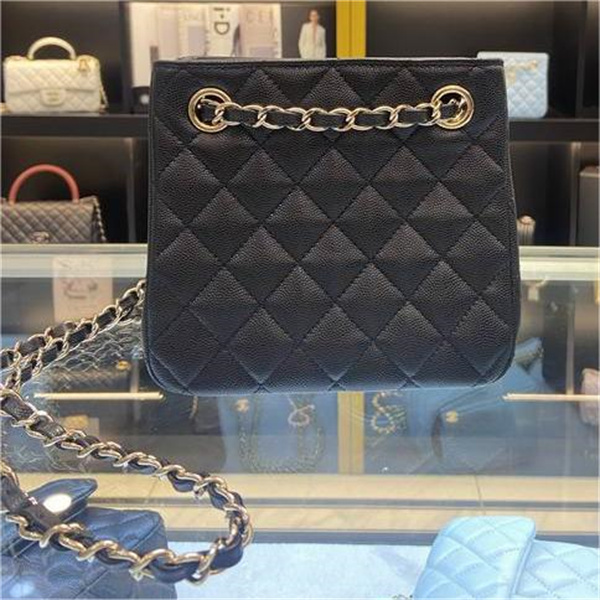 シャネル CHANEL コピー ショルダーバッグ スキン シンプル チェーン ロゴ 