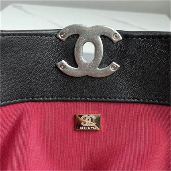  シャネル CHANEL スーパーコピー トートバッグ レザー メタル ロゴ チェーン 