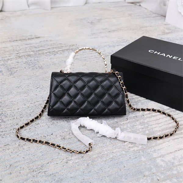 シャネル CHANEL コピー ショルダーバッグ ハンドル チェーン ミニサイズ エレガント