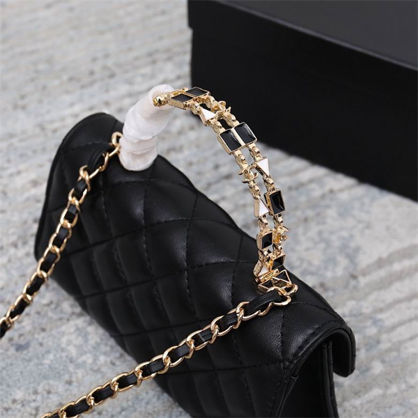 シャネル CHANEL コピー ショルダーバッグ ハンドル チェーン ミニサイズ エレガント