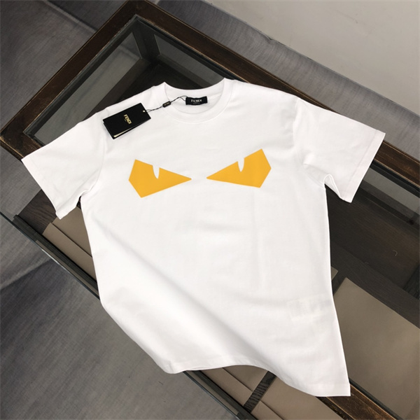 フェンディ スーパーコピー Ｔシャツ モンスター レザー ロゴ 2色 FENDI 