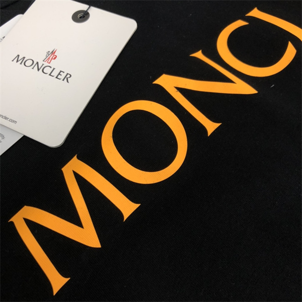 モンクレール 偽物 Ｔシャツ ロゴ プリント ワッペン 純綿生地 MONCLER
