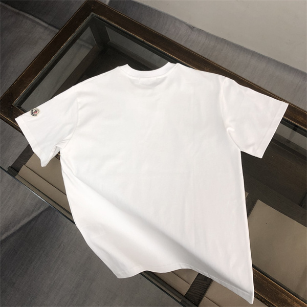 MONCLER スーパーコピー Ｔシャツ ロゴ プリント 純綿生地 3色 モンクレール