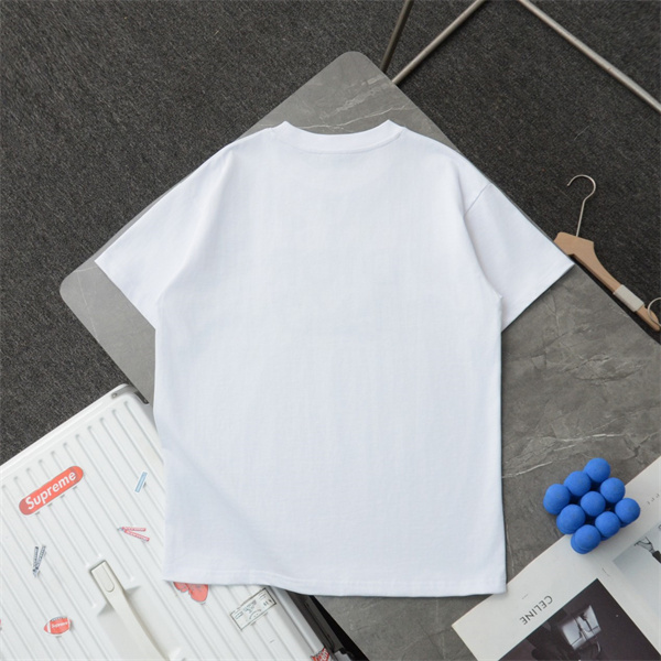 DIOR スーパーコピー Ｔシャツ 刺繡 ロゴ カジュアル クールネック ユニセックス ディオール 
