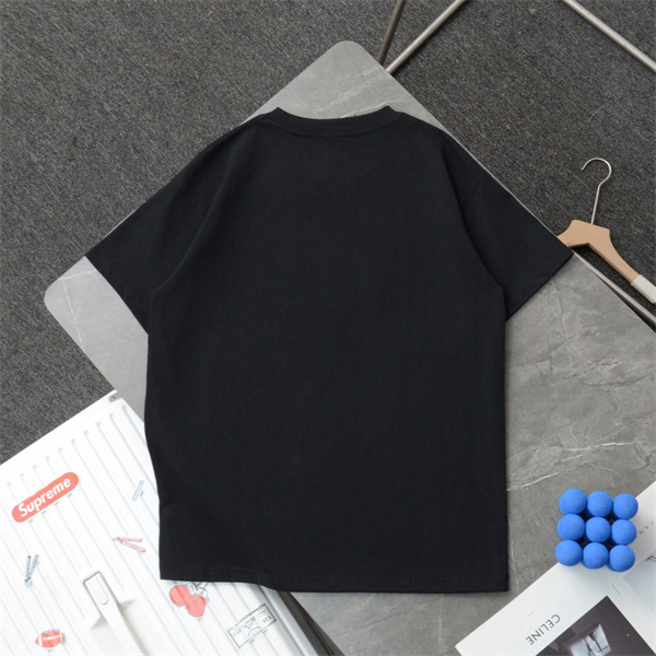 DIOR スーパーコピー Ｔシャツ 刺繡 ロゴ カジュアル クールネック ユニセックス ディオール 