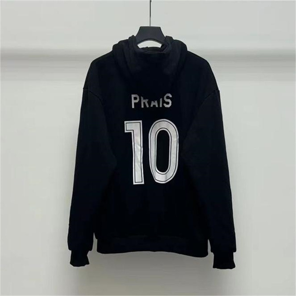 Manchester United F.C. x BALENCIAGA スーパー ジャケット サッカー ロゴ コットン フード付き  バレンシアガ