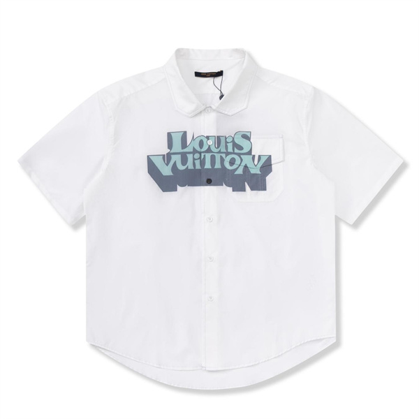LOUIS VUITTON 偽物 シャツ ロゴ プリント 立体感 柔らかな手触り ルイヴィトン 
