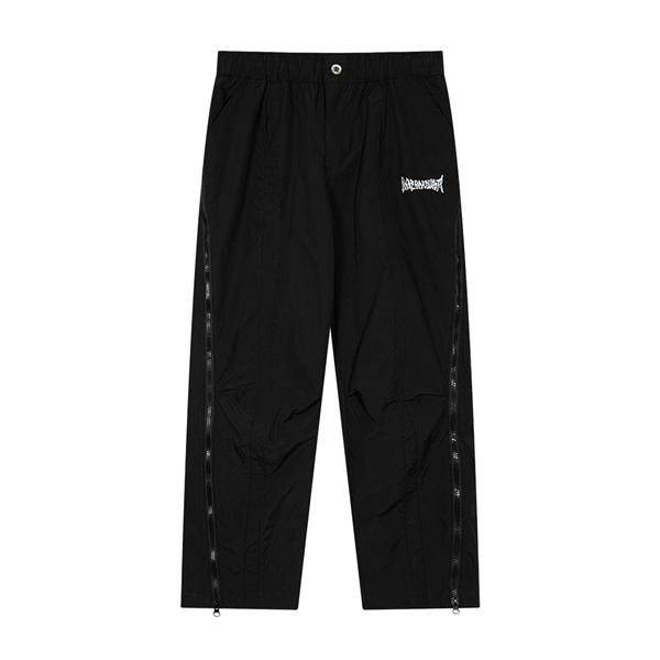 バレンシアガ コピー カーゴパンツ ロゴ プリント ファスナー ユニセックス BALENCIAGA