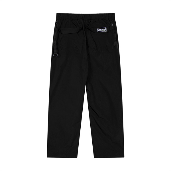 バレンシアガ コピー カーゴパンツ ロゴ プリント ファスナー ユニセックス BALENCIAGA