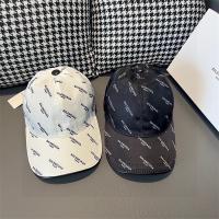 BALENCIAGA コピー キャップ モノグラム ロゴ 純綿生地 調節可能 バレンシアガ