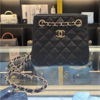 シャネル CHANEL コピー ショルダーバッグ スキン シンプル チェーン ロゴ