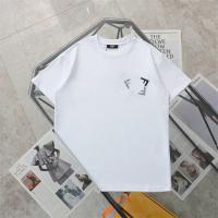 FENDI コピー Ｔシャツ ロゴ 刺繡 星 クルーネック 純綿生地 男女兼用 フェンディ