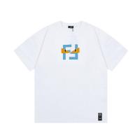 フェンディ コピー Ｔシャツ FFロゴ モンスター レザー 3色 コットン FENDI