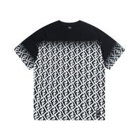 FENDI 偽物 Ｔシャツ モノグラム FFロゴ グラデーションデザイン フェンディ