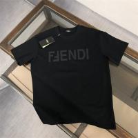 フェンディ 偽物 Ｔシャツ 立体感 FFロゴ プリント FENDI 通気性 シンプル