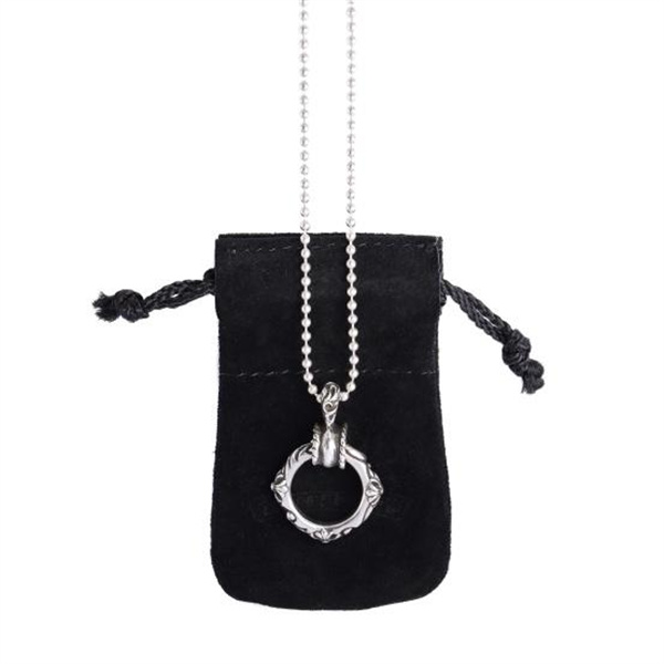 CHROME HEARTS コピー ネックレス スクロール×クロス×リング モチーフ シルバー クロムハーツ