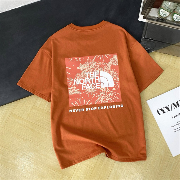 THE NORTH FACE コピー Tシャツ ロゴ プリント 3色 抜け感 綿 ザノースフェイス 夏  